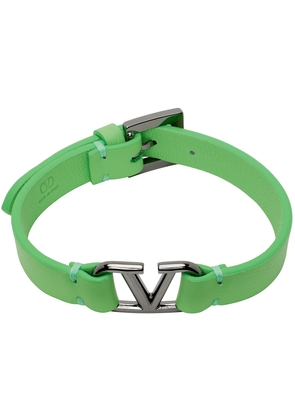 Valentino Garavani Green Vlogo Bracelet
