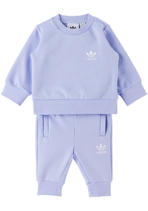 adidas Kids Baby Blue Adicolor Sweatsuit
