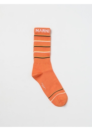 Socks MARNI Men color Orange