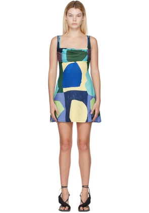 Miaou Multicolor Paloma Elsesser Edition Ginger Minidress