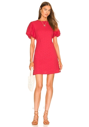 Free People Apricot Rose Mini Dress in Red. Size XS.