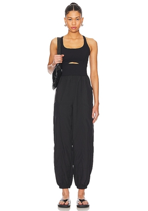 Free People X FP Movement Righteous Onesie In Black in Black. Size XS.