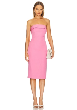 Bardot Georgia Dress in Pink. Size 10, 12, 6.