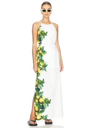 Amanda Uprichard Alicanta Dress in White. Size M, S, XL, XS.