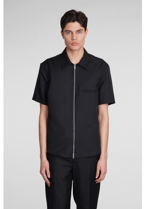 Courrèges Shirt In Black Polyester