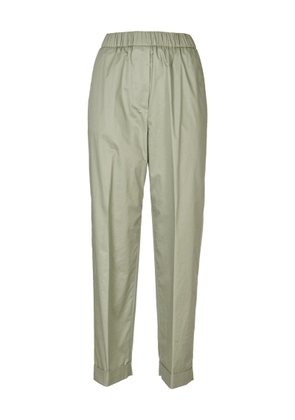 Peserico Military Green Trousers
