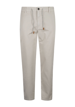 Eleventy Drawstringed Buttoned Trousers