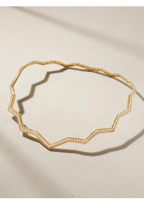 David Yurman - Stax 18-karat Gold Diamond Necklace - One size