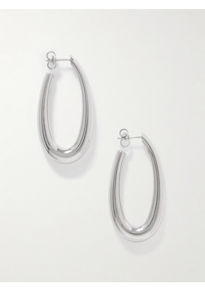 Gabriela Hearst - Silver-tone Hoop Earrings - One size