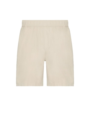 PAIGE Ross Short in Cream. Size M, S, XL.