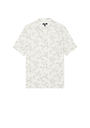 PAIGE Landon Shirt in White. Size M, S, XL.