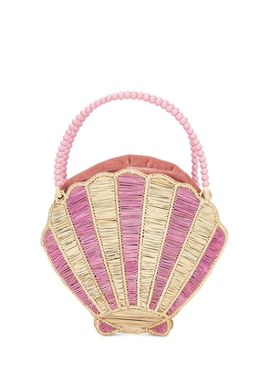 Mercedes Salazar Concha Handbag in Pink.