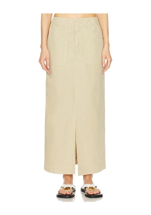 Rag & Bone Leyton Skirt in Beige. Size 12, 2, 4, 6, 8.