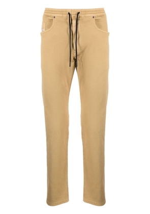Diesel drawstring tapered trousers - Neutrals