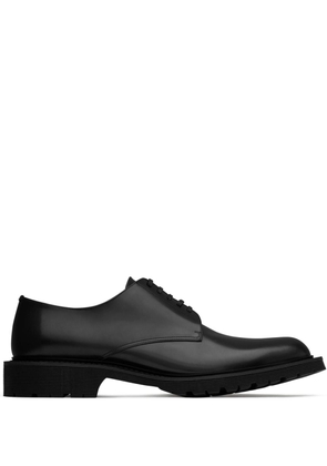 Saint Laurent Vaughn 20 leather loafers - Black