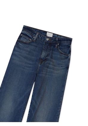 Simkhai Liam high-waisted straight-leg jeans - Blue