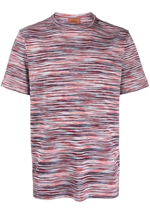 Missoni striped cotton T-shirt - Red
