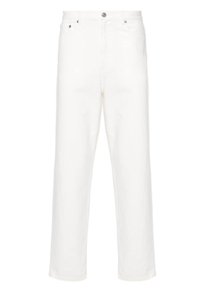 A.P.C. Martin high-rise straight-leg jeans - White