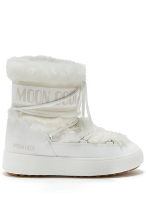 Moon Boot LTrack faux-fur padded boots - White