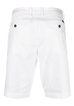 Fay straight-leg Bermuda shorts - White