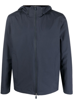 Herno zip-up hooded jacket - Blue