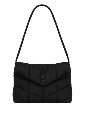 Saint Laurent Loulou Puffer shoulder bag - Black