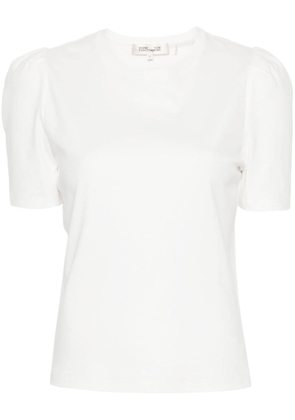DVF Diane von Furstenberg Franco cotton T-shirt - White