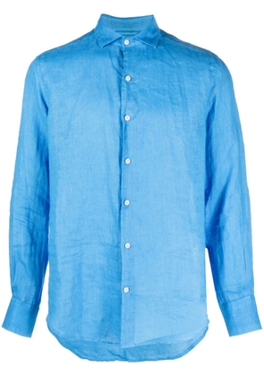 MC2 Saint Barth Pamplona linen shirt - Blue