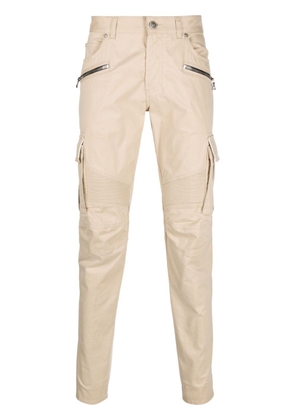 Balmain straight-leg cargo pants - Neutrals