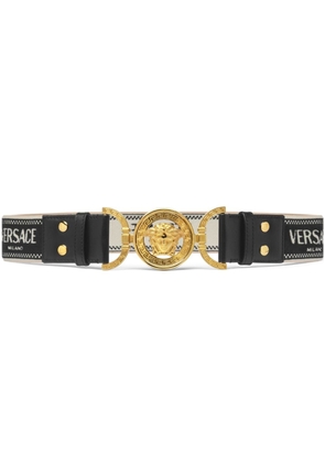 Versace Medusa '95 jacquard belt - Black
