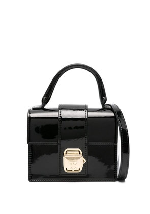 Chiara Ferragni Eyelike-buckle mini bag - Black