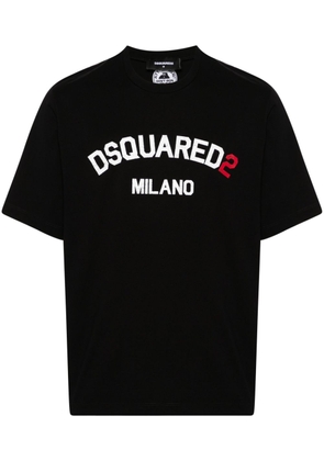Dsquared2 logo-print cotton T-shirt - Black