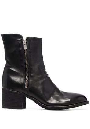 Officine Creative Denner 103 leather boots - Black