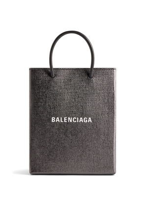 Balenciaga logo-print tote bag - Grey