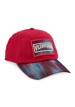 Vilebrequin Capilla logo-patch cap - Red