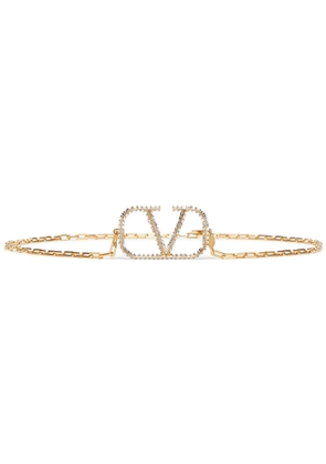 Valentino Garavani VLogo Signature chain belt - Gold