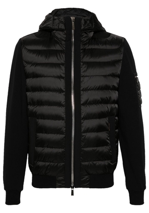 Moorer Doge-SHF panelled-design jacket - Black