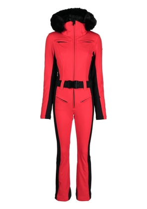 Goldbergh colour-block performance jumpsuit - Red