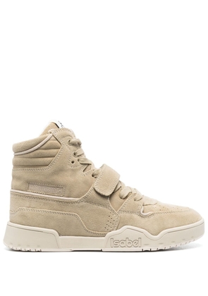 ISABEL MARANT lace-up high-top sneakers - Neutrals