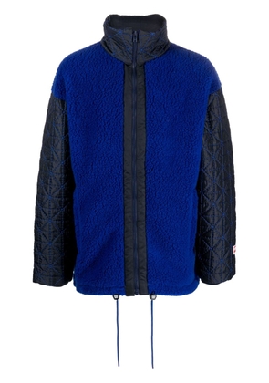 Kenzo zip-up fleece bomber jacket - Blue