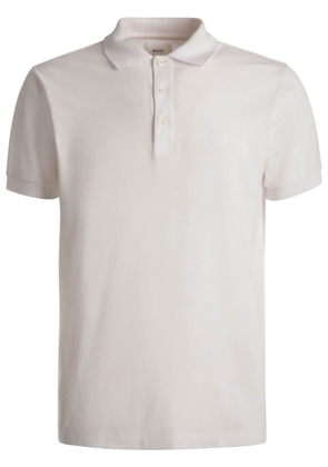 Bally button-fastening cotton polo shirt - Neutrals