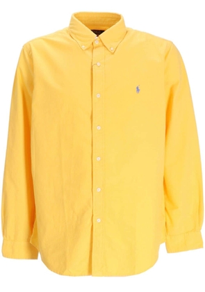 Polo Ralph Lauren cotton button-down long-sleeved shirt - Yellow
