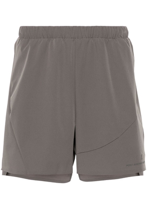 On Running x Post Archive Faction PAF shorts - Grey