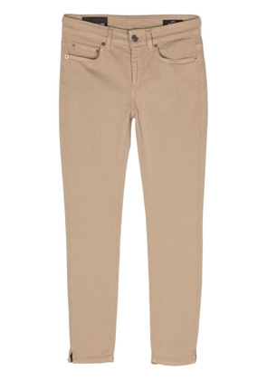 DONDUP Rose low-rise cropped jeans - Neutrals