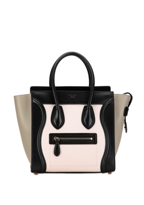 Céline Pre-Owned 2015 Micro Tricolor Luggage tote bag - Pink