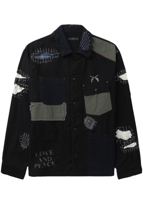 Roar patch detail jacket - Black