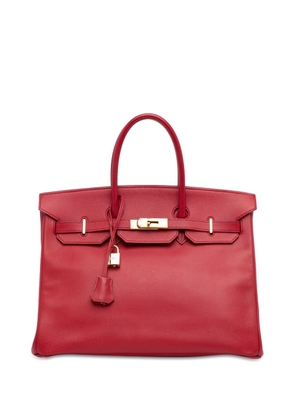 Hermès Pre-Owned 1997 Courchevel Birkin Retourne 35 handbag - Red