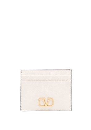 Valentino Garavani VLOGO leather cardholder - White