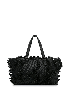 Bottega Veneta Pre-Owned 2011 Intrecciato Lido Fringe tote bag - Black