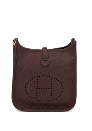 Hermès Pre-Owned 2021 mini Evelyne shoulder bag - Brown
